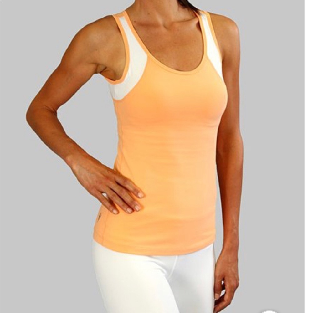 COZY ORANGE TANK‎ TOP